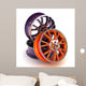 Car Wheels White Wall Decal