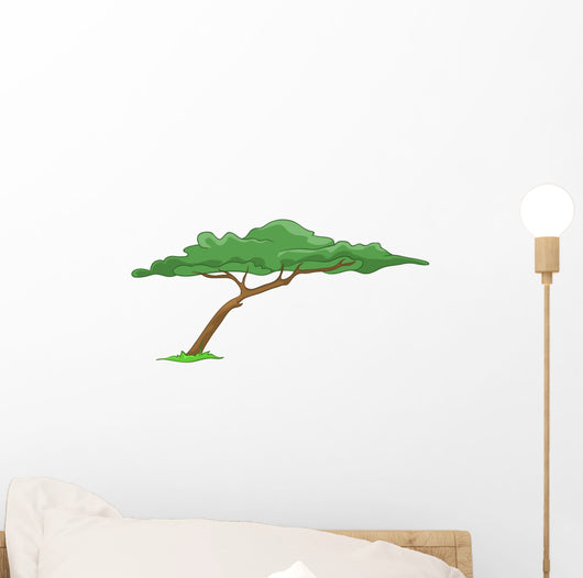 Cartoon Tree Wall Decal
