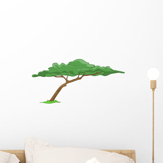 Cartoon Tree Wall Decal
