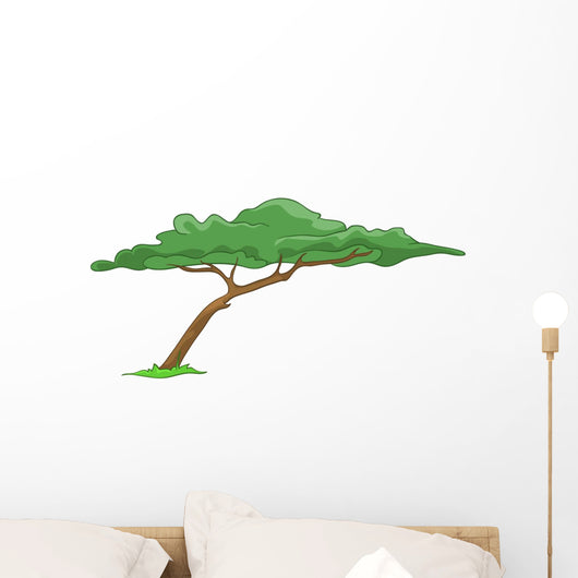 Cartoon Tree Wall Decal