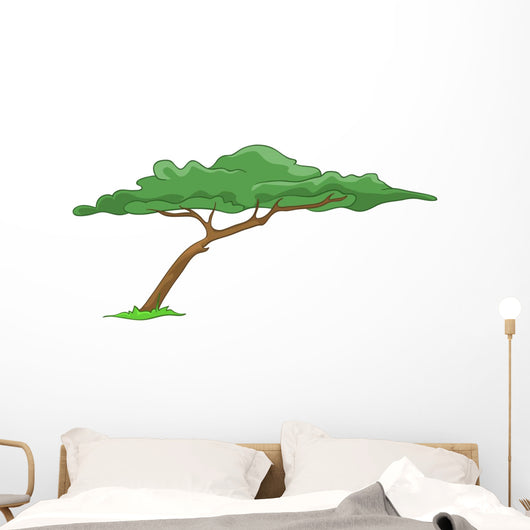 Cartoon Tree Wall Decal