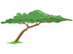 Cartoon Tree Wall Decal
