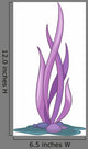 Purple Alga Wall Decal