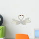 Two Swans Wall Decal