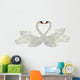 Two Swans Wall Decal
