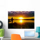Single Man Quiet River Wall Decal