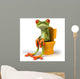 Frog And Wc Wall Decal