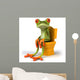 Frog And Wc Wall Decal