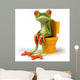 Frog And Wc Wall Decal