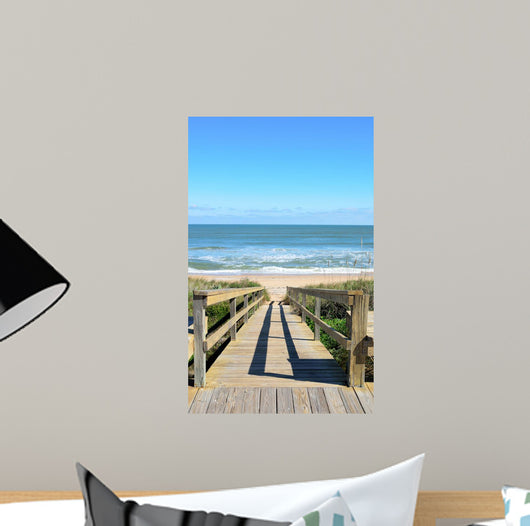 Boardwalk To Beach Wall Decal