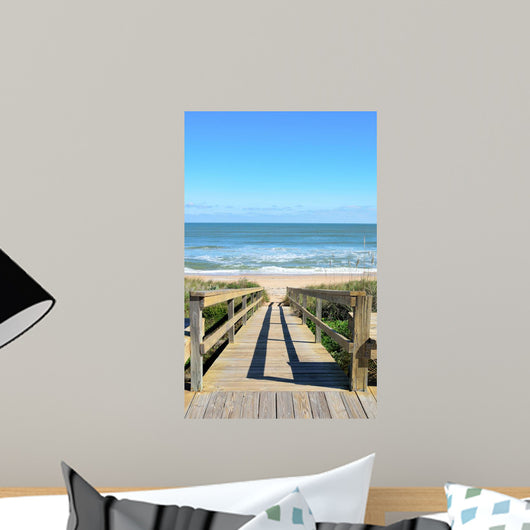 Boardwalk To Beach Wall Decal