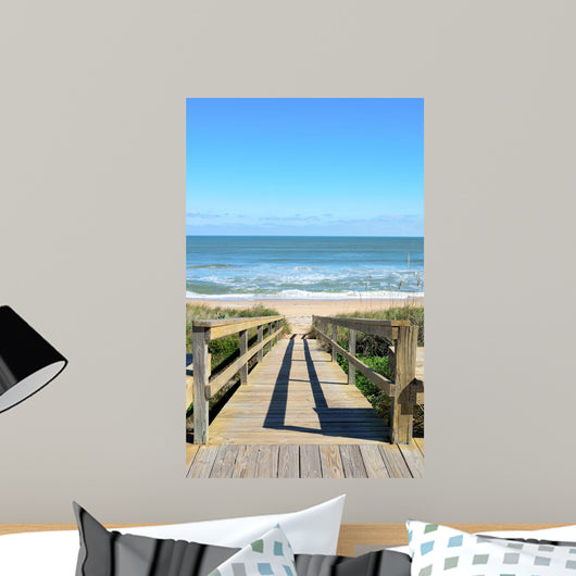 Boardwalk To Beach Wall Decal