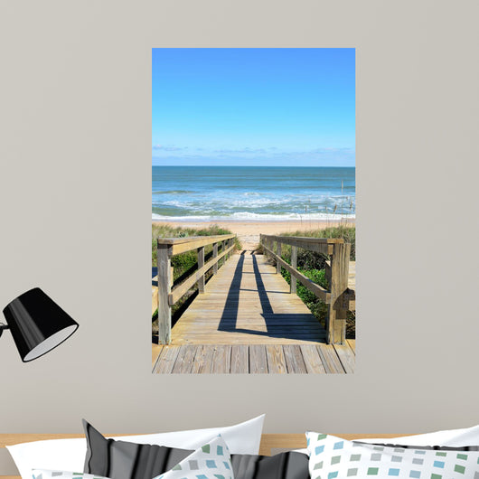 Boardwalk To Beach Wall Decal