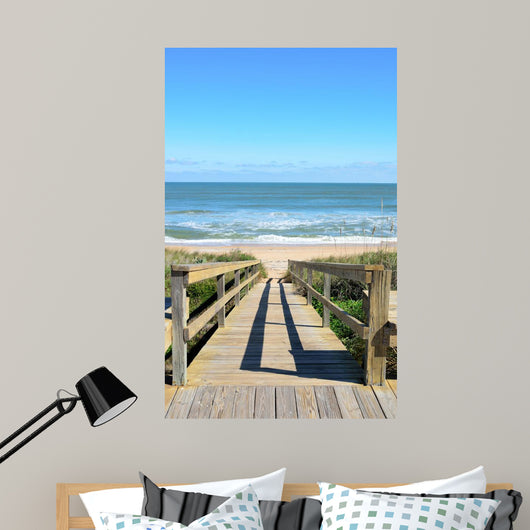 Boardwalk To Beach Wall Decal
