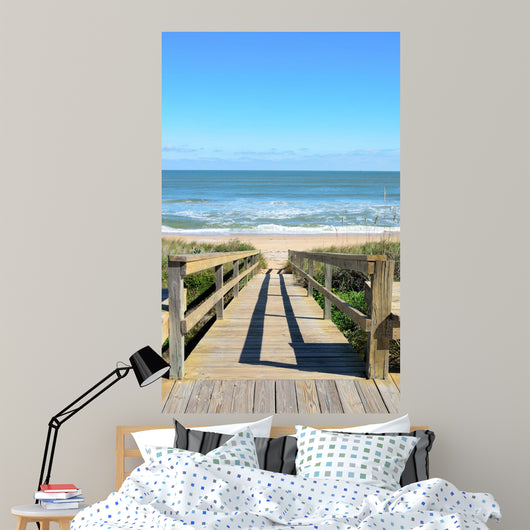 Boardwalk To Beach Wall Decal