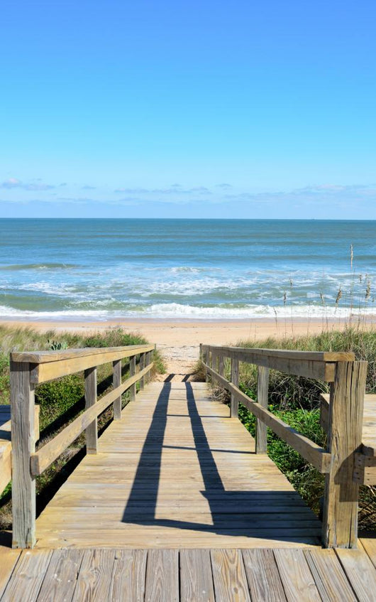 Boardwalk To Beach Wall Decal