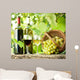 Red And White Wine Wall Decal