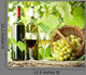 Red And White Wine Wall Decal