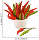 Red Green Chili Peppers Wall Decal