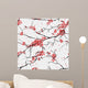 Cherry Or Sakura Seamless Wall Decal