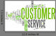 Word Cloud Customer Service Wall Decal