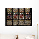 Religious Stained Glass Window 2 Wall Decal