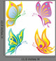 Vector Illustration Beautiful Butterfly Wall Decal