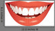 Smiling Mouth Photo-Realistic Vector Wall Decal