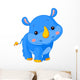 Fun Zoo Rhino Wall Decal