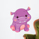 Fun Zoo Hippo Wall Decal