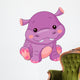 Fun Zoo Hippo Wall Decal