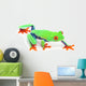 Red Eye Treefrog Wall Decal