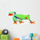 Red Eye Treefrog Wall Decal