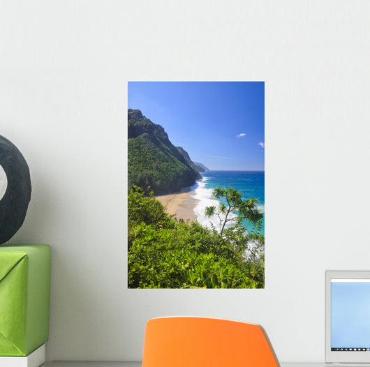 Kalalau Beach Na Pali Wall Decal