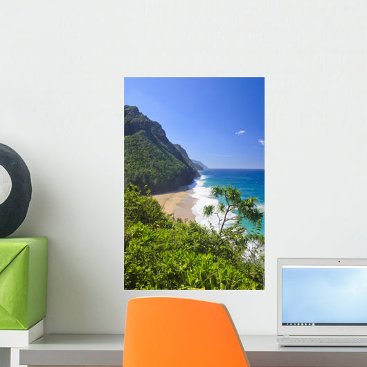 Kalalau Beach Na Pali Wall Decal