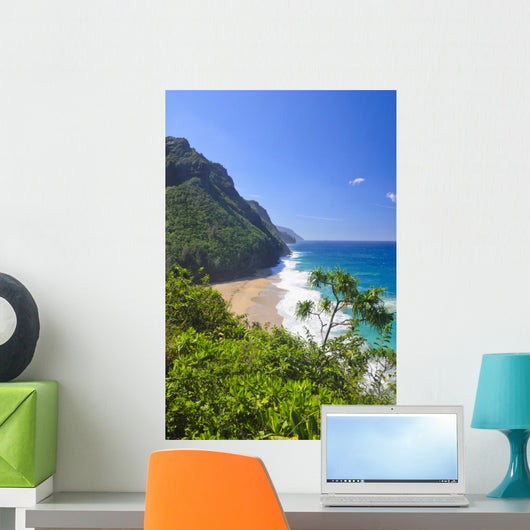 Kalalau Beach Na Pali Wall Decal