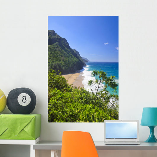 Kalalau Beach Na Pali Wall Decal