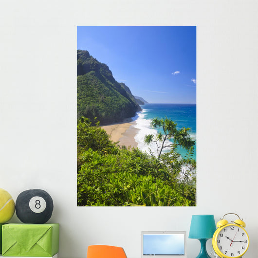 Kalalau Beach Na Pali Wall Decal
