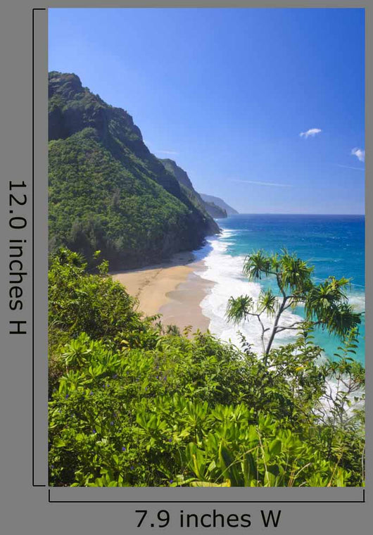 Kalalau Beach Na Pali Wall Decal