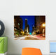 Michigan Ave Downtown Chicago Wall Decal