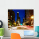 Michigan Ave Downtown Chicago Wall Decal
