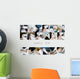 Foot Care Collage Wall Decal