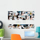 Foot Care Collage Wall Decal