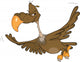 American Condor Cartoon Wall Decal