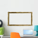 Golden Vintage Or Antique Wall Decal