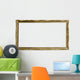 Golden Vintage Or Antique Wall Decal