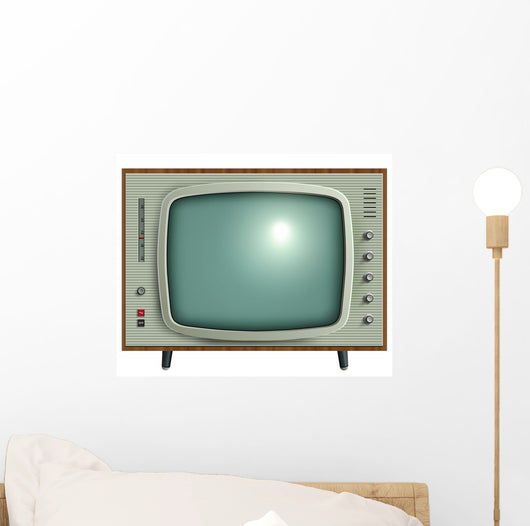 Retro Tv Wall Decal