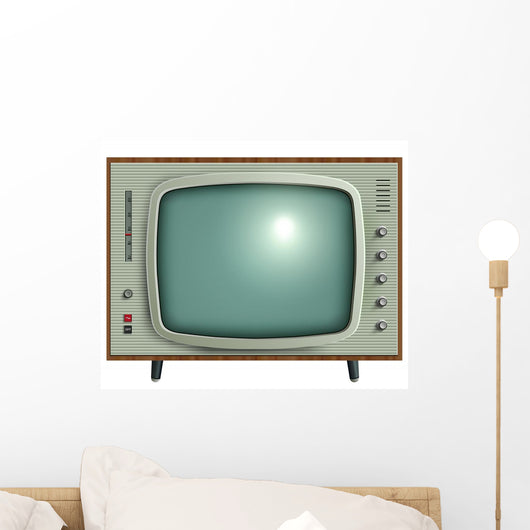 Retro Tv Wall Decal