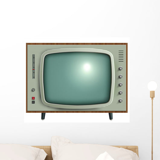 Retro Tv Wall Decal