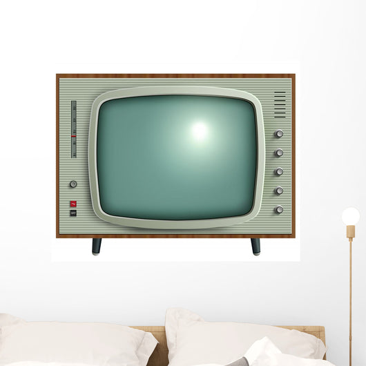Retro Tv Wall Decal